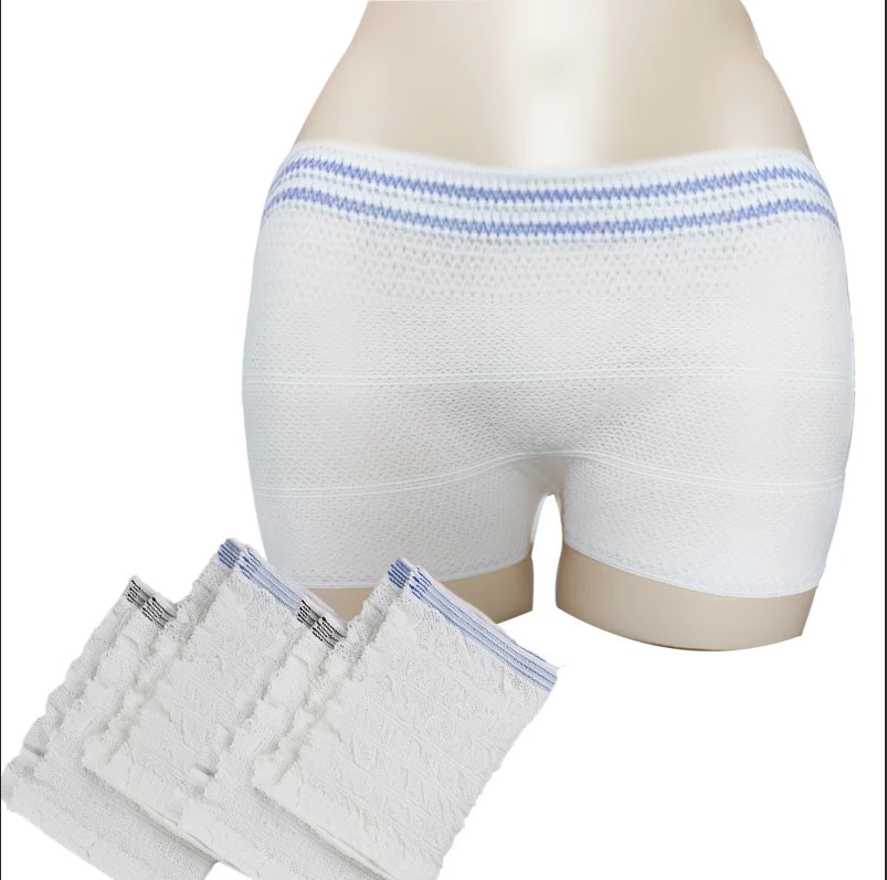 Hospital Kit Surgical Recovery High Waist Disposable Mesh Underwear Postpartum C Section Recovery Underpants