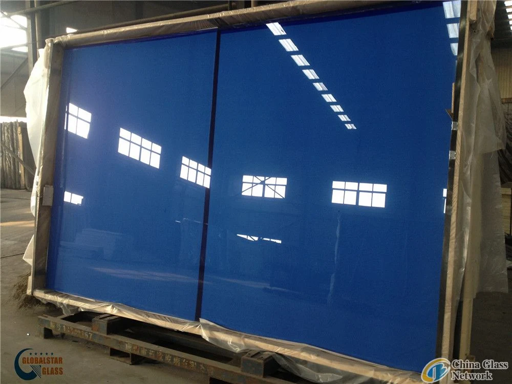 3-10mm Ocean/Lake/Light/Dark Blue Float Glass for Civil Building and Decoration