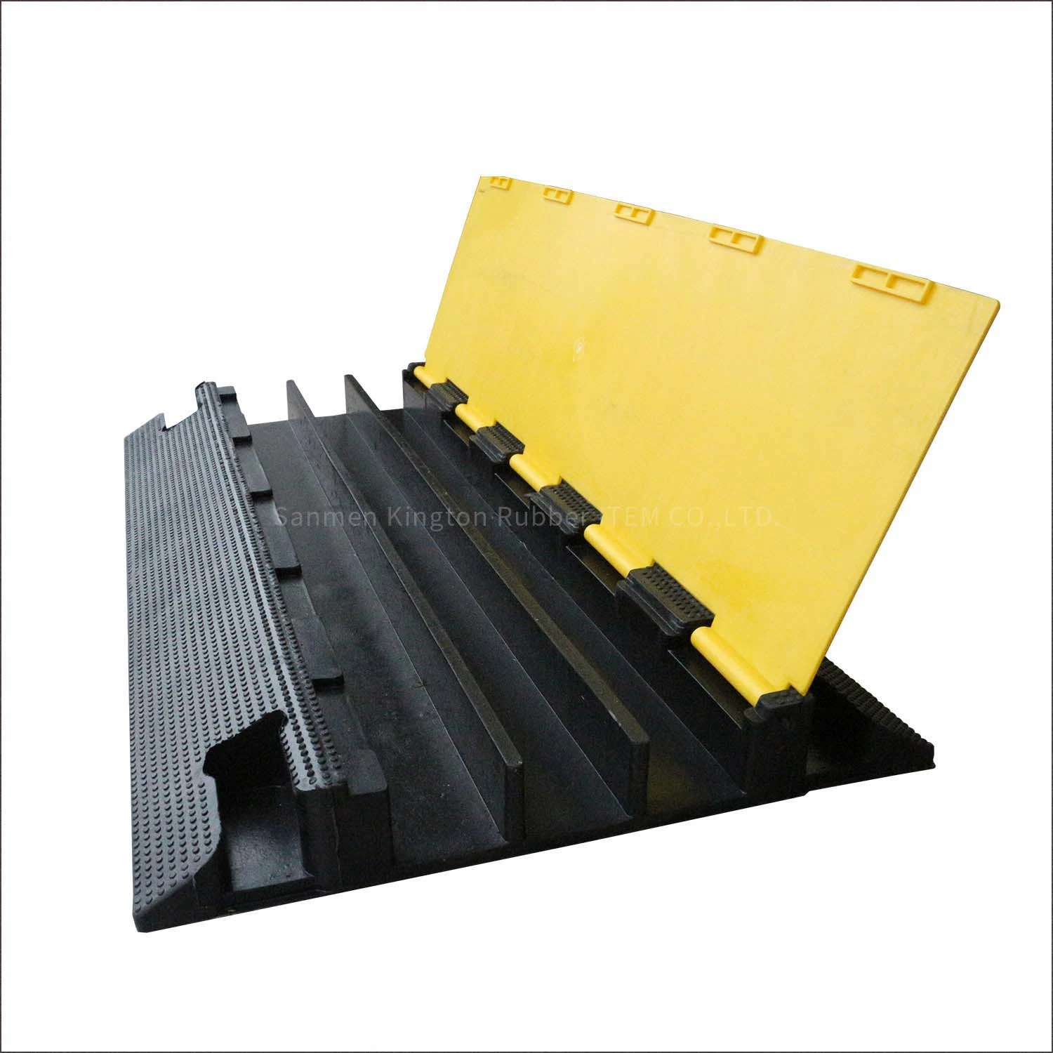 Straight Heat Resistant High Voltage Protection Trench Floor Cover Ramp Cable Protector