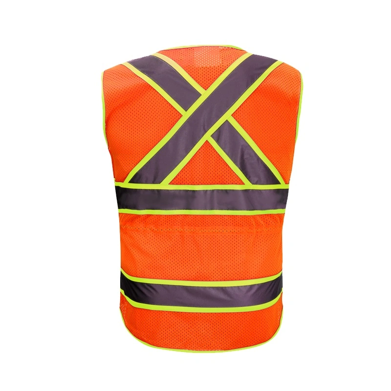 النساء السلامة Vest Hi Viz الملابس العمل ارتداء الزي الموحد بيع بالجملة رخيص Sfu59