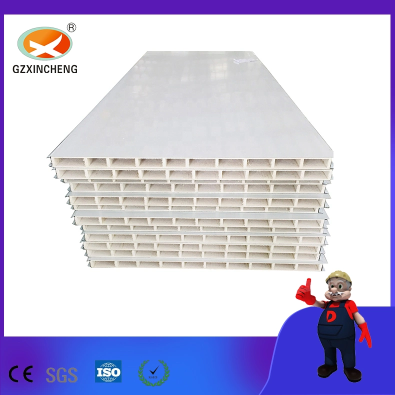 50mm Warehouse Glass Magnesium Sandwich Wall Roof Panel