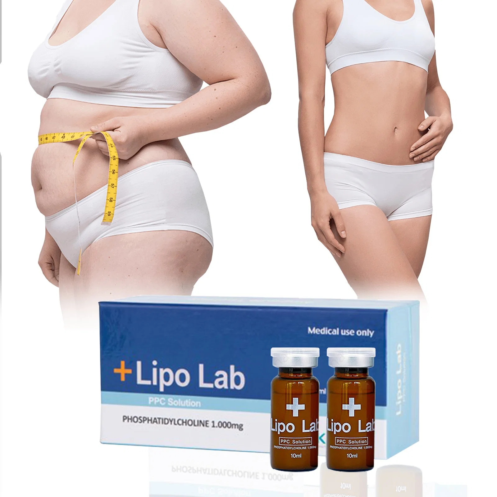 Lipolab Slimming Korean Fat Lipolysis Lipolytic Injectable Ppc Solution Fat Lipo-Labor Für Lösende Injektion