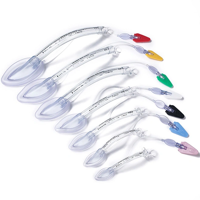 PVC Laryngeal Mask Airway Disposable Medical Laryngeal Mask