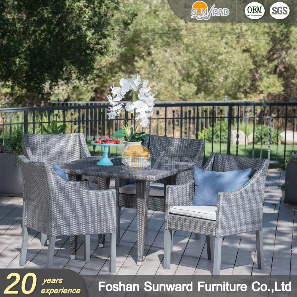 Hot Sale Rattan Dining Room Outdoor Hotel Wicker Restaurant Furniture