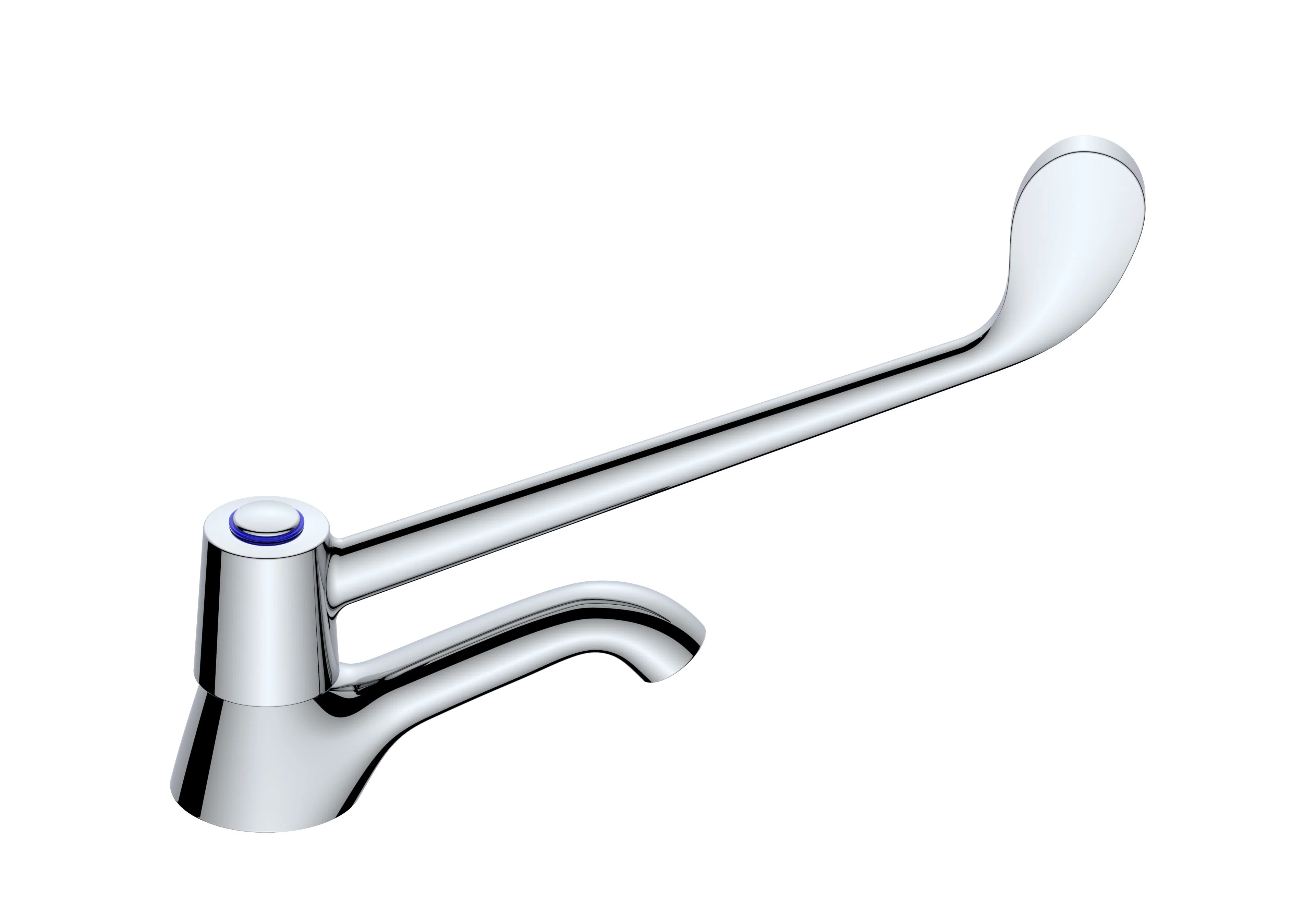 Medical Doctors Vets Dentists Hospital Wash Basin Tap Deck Mounted Long Handle Taps Faucet