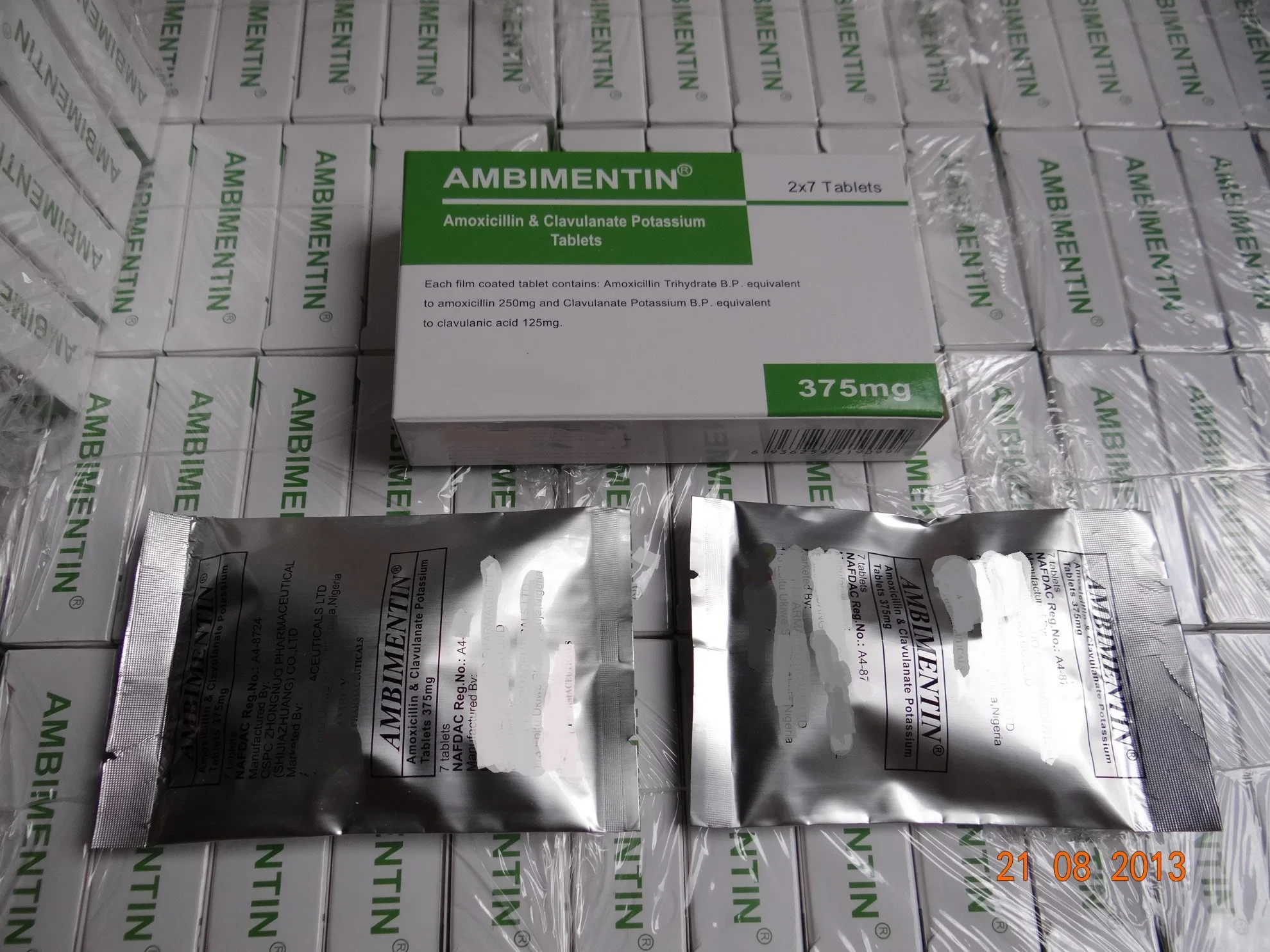 Амоксициллин и клавуланат Потассиум Tablet 375 мг, 625 мг, 1г