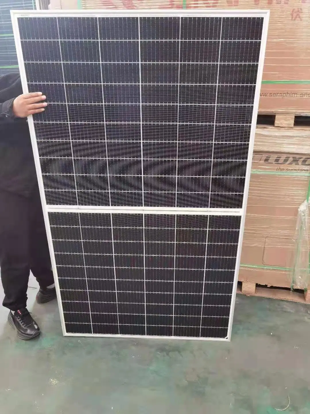 High Efficiency Mono Perc Half Cell Solar Panel Photovoltaic PV Module 440W 445W 450W 455W 460W Stock in China Solar Power Project on-Grid 9bb