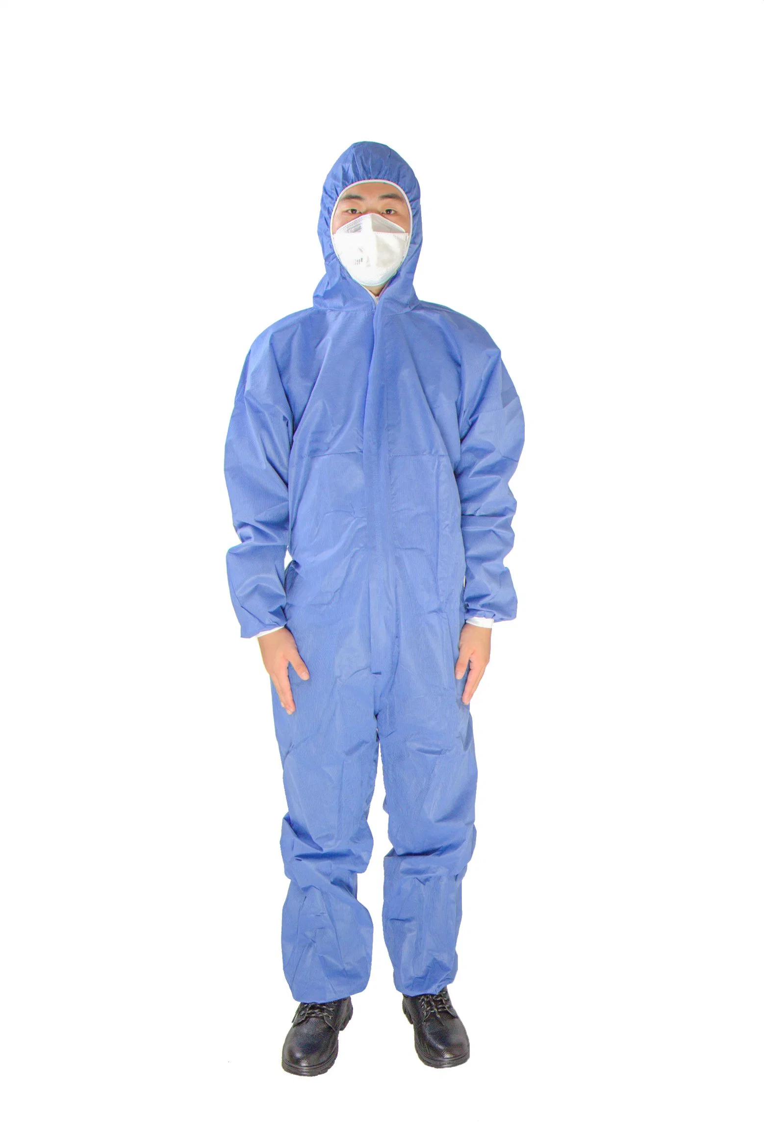 Все тело Coverall Non-Woven одноразовые изоляции защитные костюмы Coverall одежду