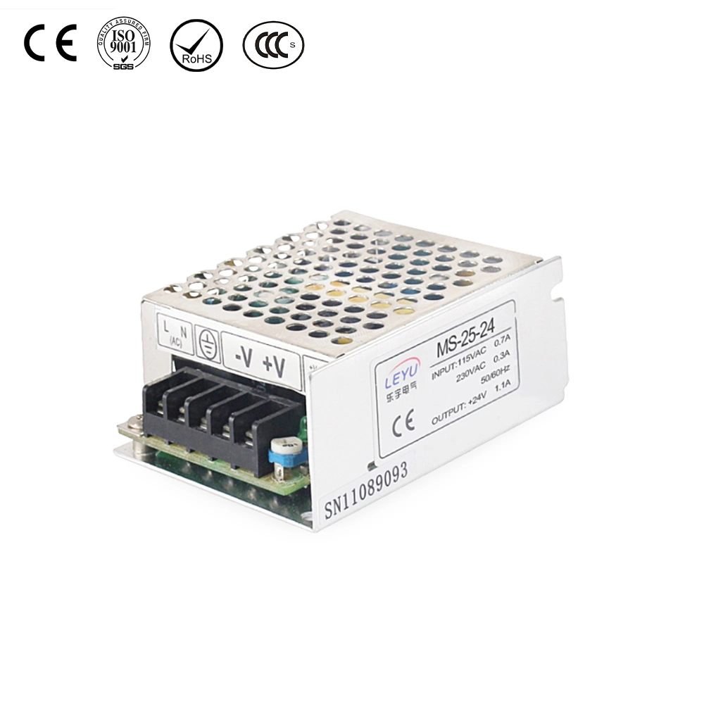 MS-25-12 SMPS 25W 12V 2,1A Mini AC/DC-Konverter-Netzteil