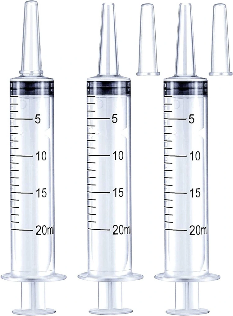 SJ Disposable Medical Syringe 10ml 20ml Customizable High quality/High cost performance  Plastic Syringe OEM Wholesale/Supplier