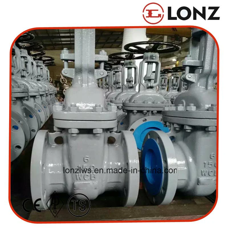 API Carbon Steel Wcb Flanged Rising Stem Gate Valve