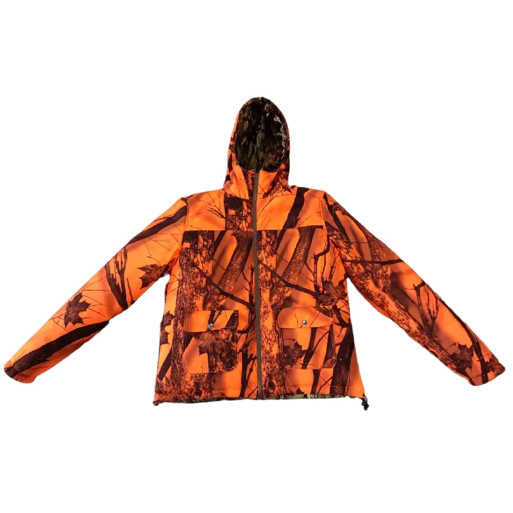 Hunting Jacket Hot Sale Camo Shell Hunting Clothes Jacket with High Quality Uniform Jacket Camouflage Hunting Apparel