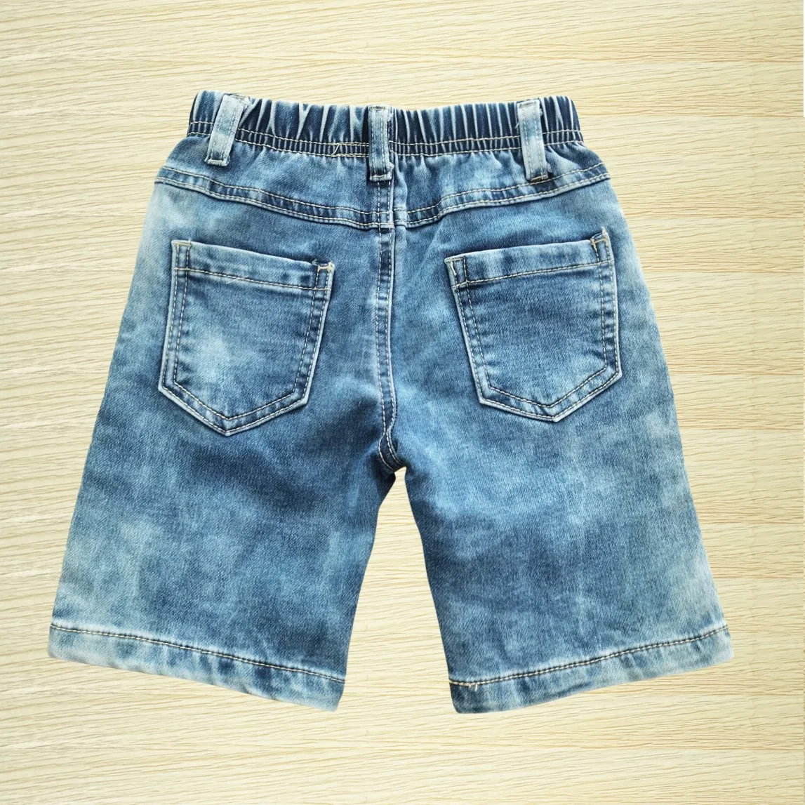 Proveedor profesional de los niños varones de la mitad de los pantalones cortos de mezclilla pantalones de verano los niños Pantalones Ropa Infantil Niños pantalones pantalones cortos