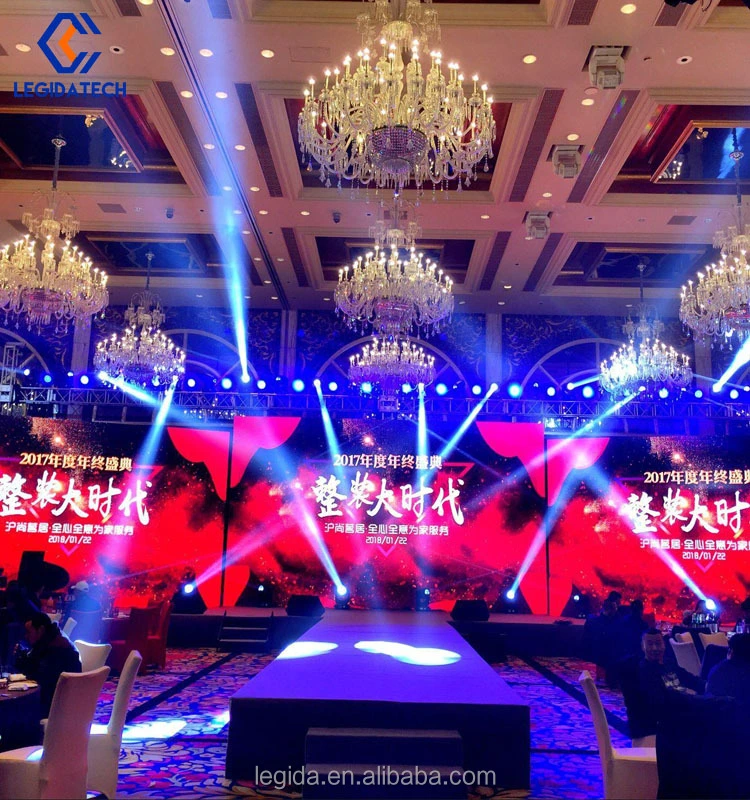 Giant HD Hanging Stage HD Rental Portable LED Panel P3.91 LED Outdoor Background Screen for Concert LED Video Wall LED Screen