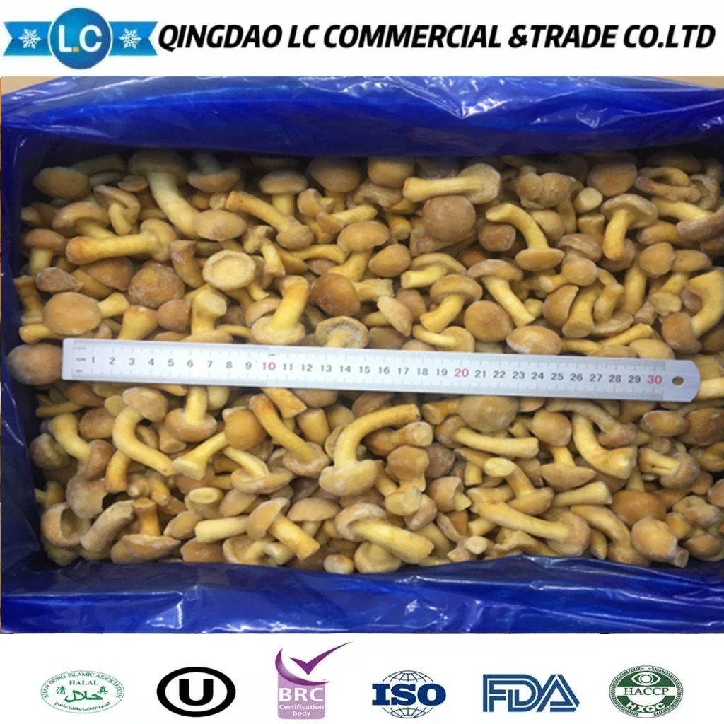 China Frozen Vegetables IQF Nameko Mushroom with Gap Brc ISO Certificates