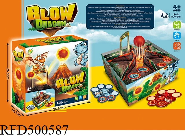 Desktop-Spielzeug Familie Party Spiel Set Hai Spray Wasser