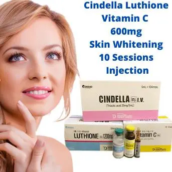 CE ISO FDA Wholesale/Supplier Glutathione Injection Luthione Cindella Glutathione Skin Anti-Oxidation Vitamin C Serum for Face Whitening