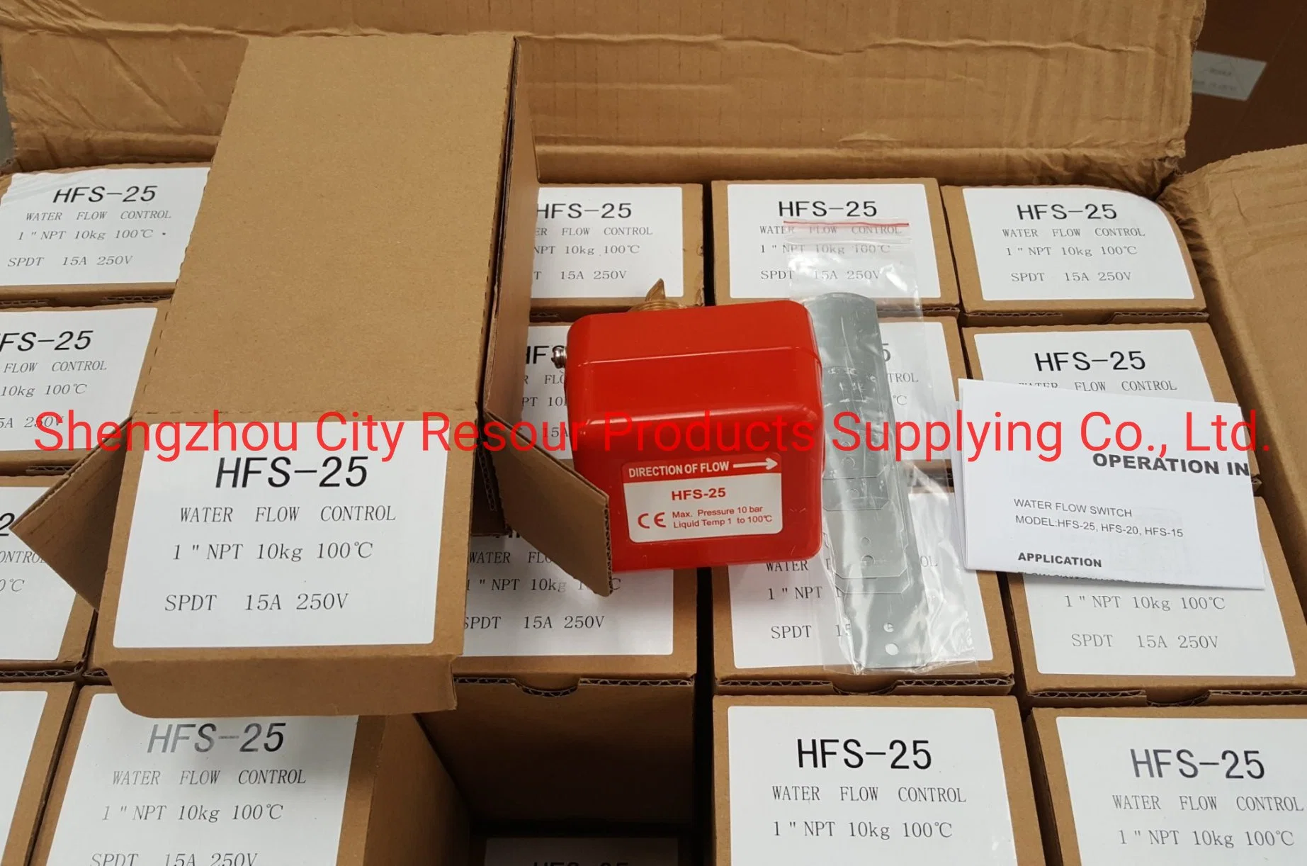 Flow Switch, Water Flow Switch, Hfs-25/ Hfs-20/ Hfs-15