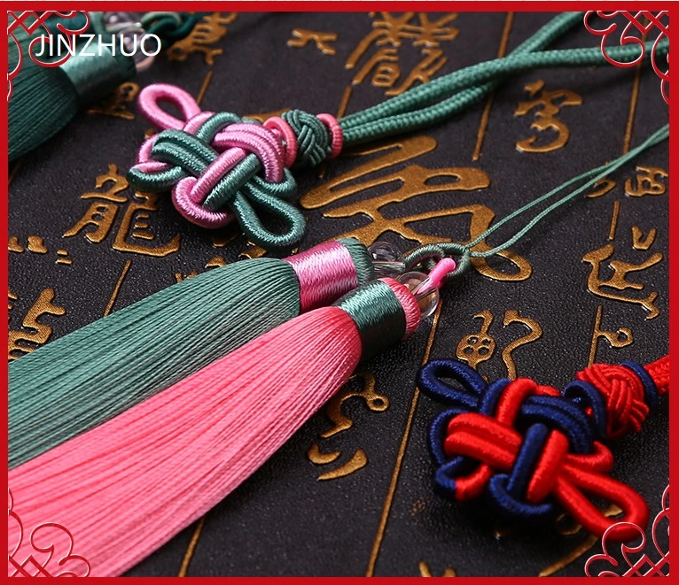 12cm Twain Tassel Wholesale/Supplier Handmade Decorative Silk Tassel Fringe for Curtains Garments Earings