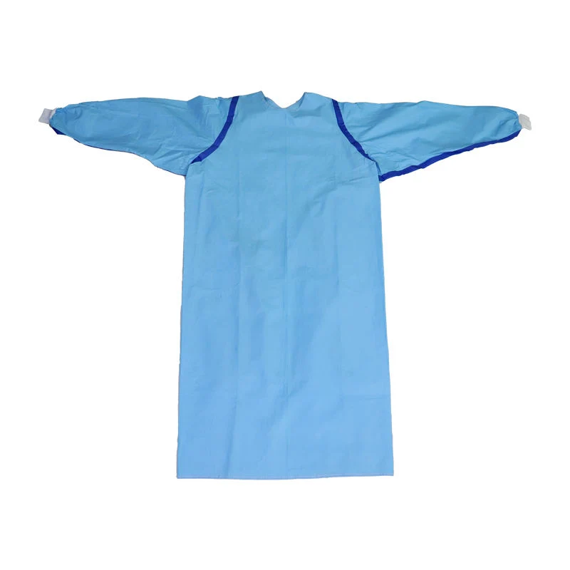 Custom OEM Chemical Water Dust Proof Non Woven PP One Piece Protective Clothing Gown Suit Disposable Coverall