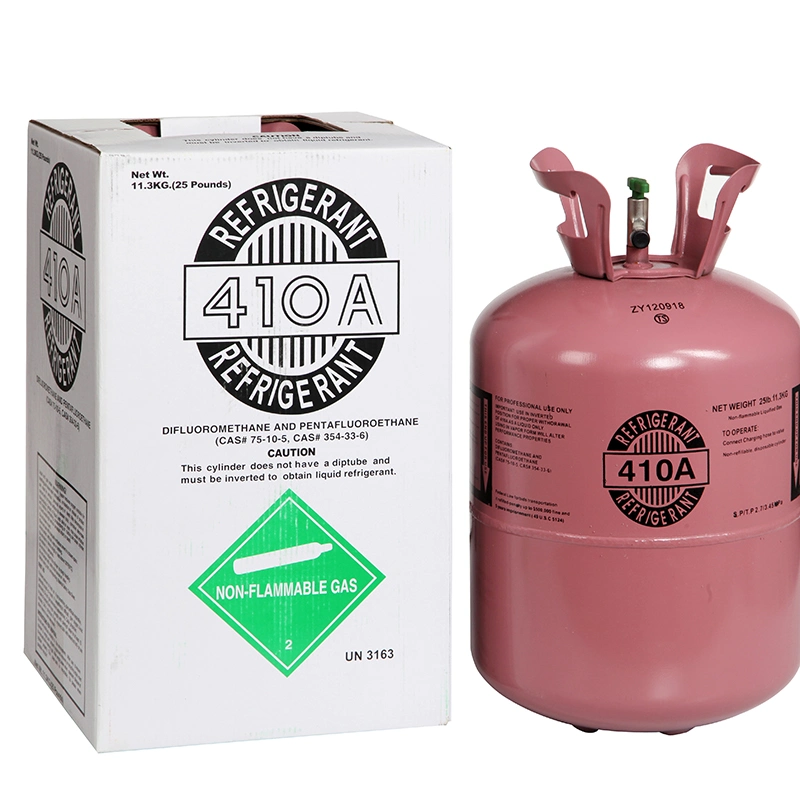 11.3kg 25lb R407c Refrigerant Gas Cylinder Price for Air Conditioner