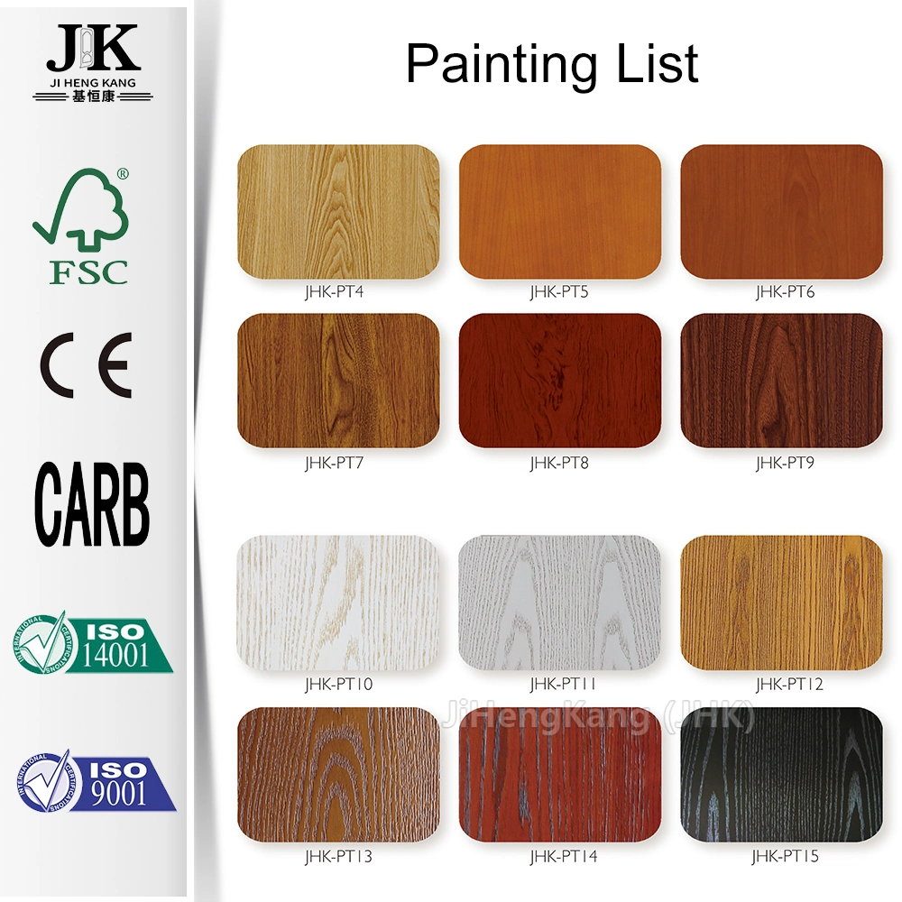 Jhk-M03 Swedish Wooden Door Panel Wood Veneer Door Leaf