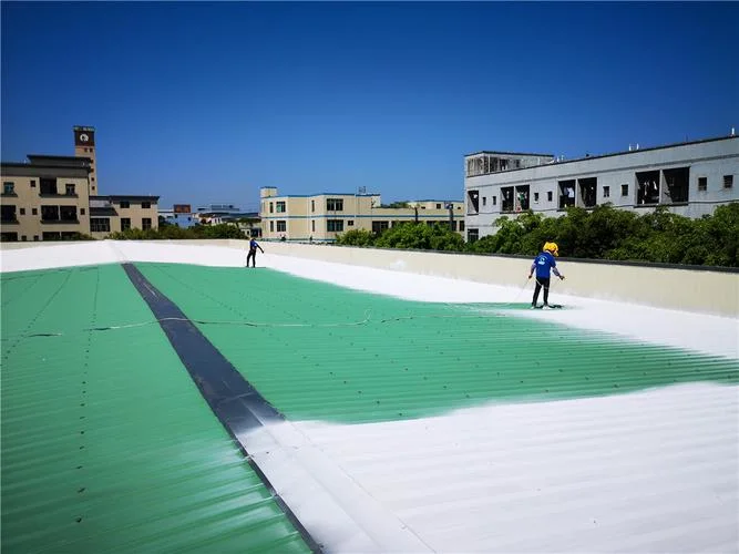 Water-Based Acrylic Waterproof Coating with High Reflection Rate for Cool Roof