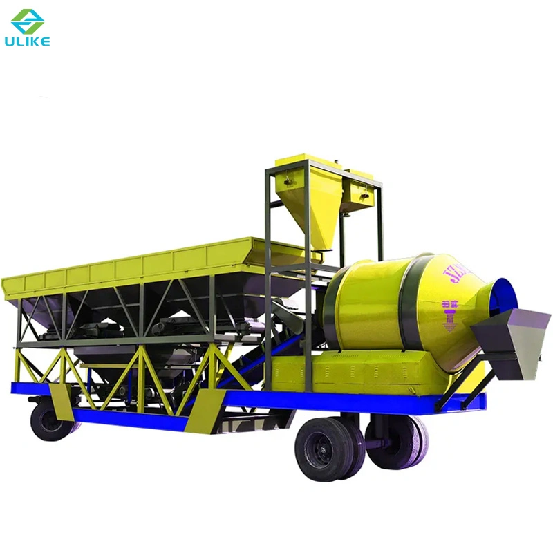 China Mobile Betonmischanlage Betonmischanlage Yzg 15/25/40/60m³ Betonmaschinenbau Betonmaschinen Mixer Batching