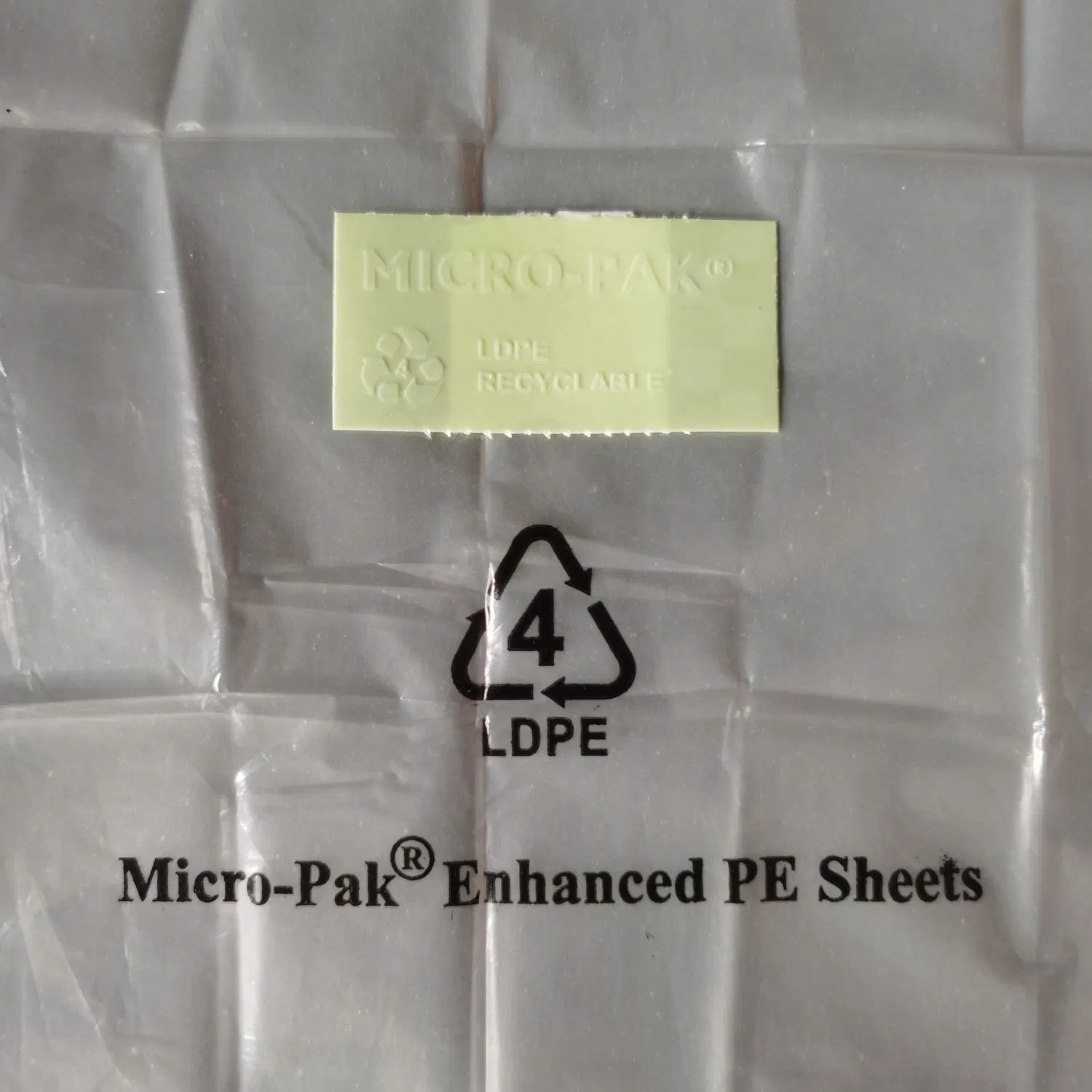 Anti-Mold Chip and Enhenced PE Sheet for Shoes Packing