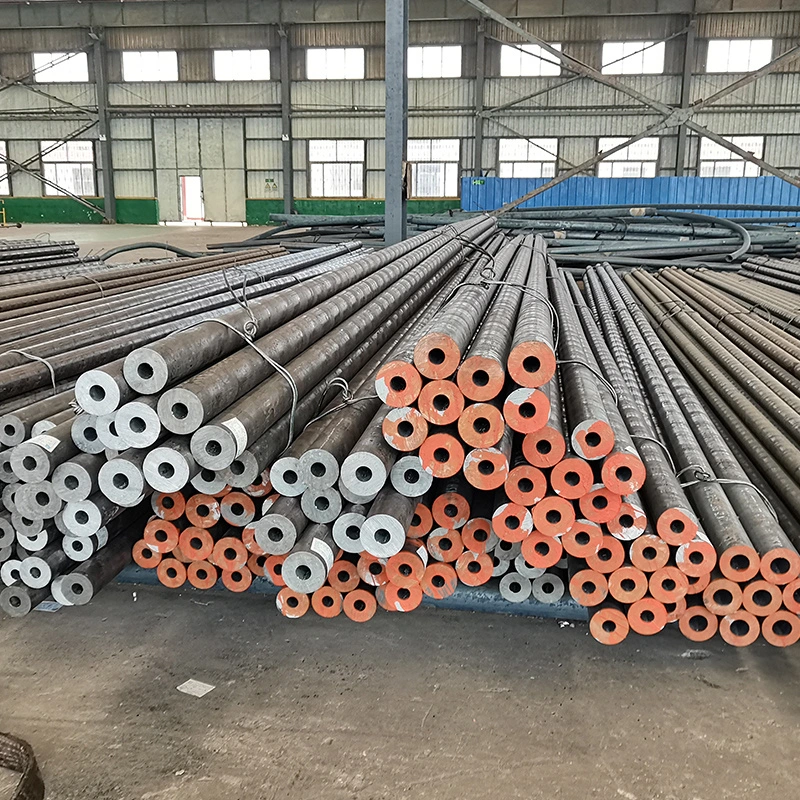 Carbon Steel Seamless Pipe Tube A355 P5 P11 En10210 En10216 DIN17175 Round Hot Rolling Steel Tubular 4130 4140 Q345 13cr