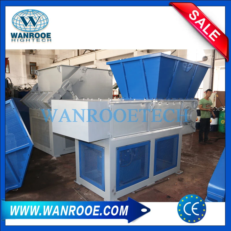 E-Waste Metal Drum IBC Container Plastic Pallets Drum Waste Tire Wood Chipper Computer Printer Laptop Waste Paper Carton Msw Shredder