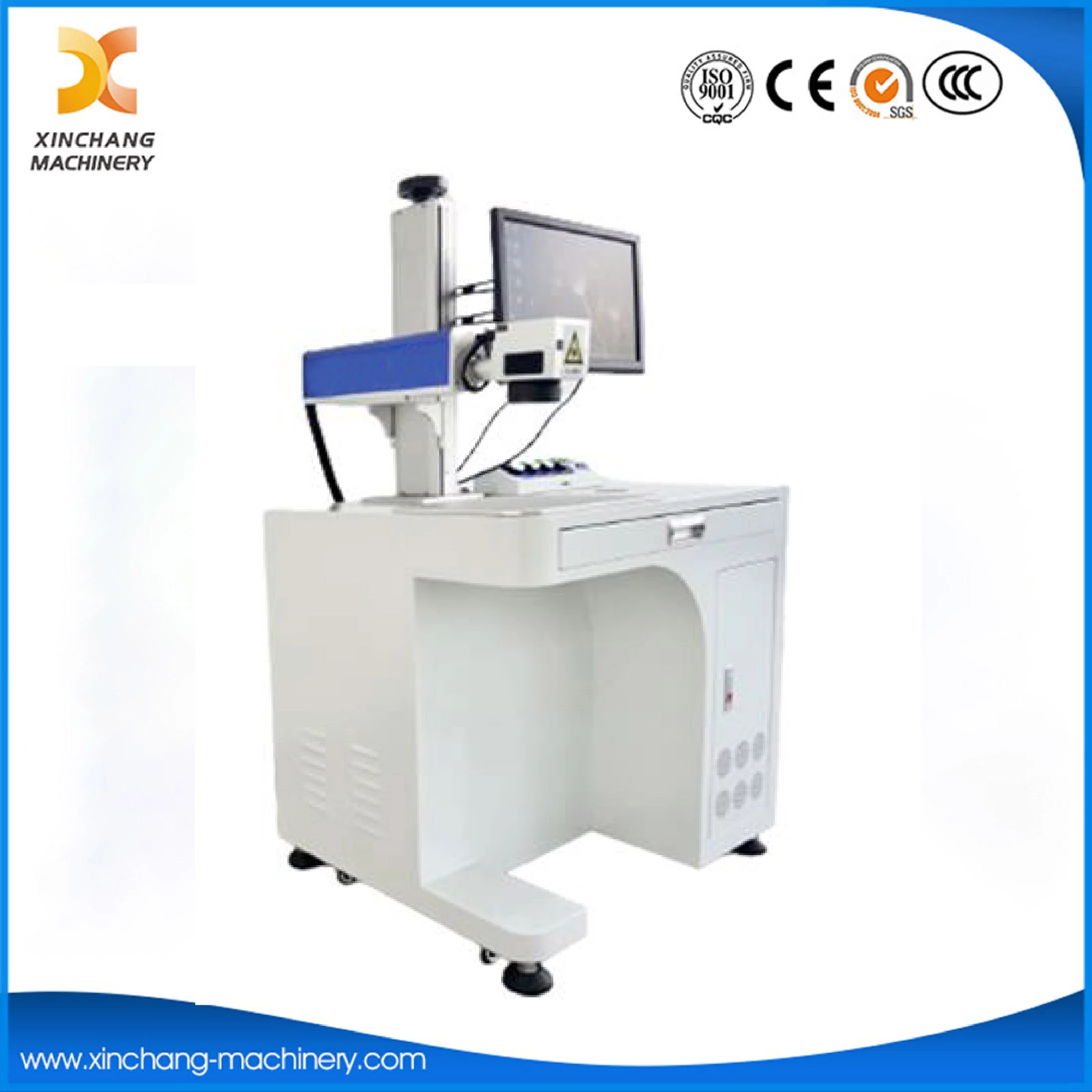 Portable Logo Pulse Fiber Laser Marking Machine for Metal Plastic Jewelry Mobile Case