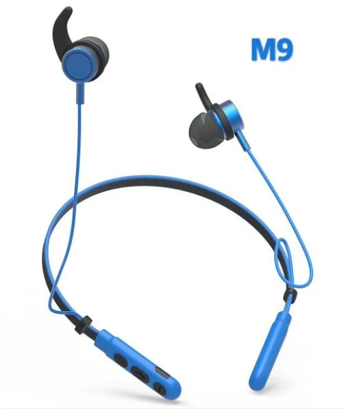 OEM personnalisés Colorway écouteurs sport métallique casque sans fil avec micro pour téléphone intelligent, ordinateur Tablet PC, Smartphone.