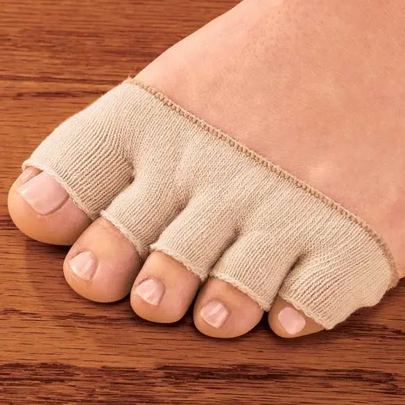 Bequeme kurze, Zehenfreie Separatorsocken für Damen