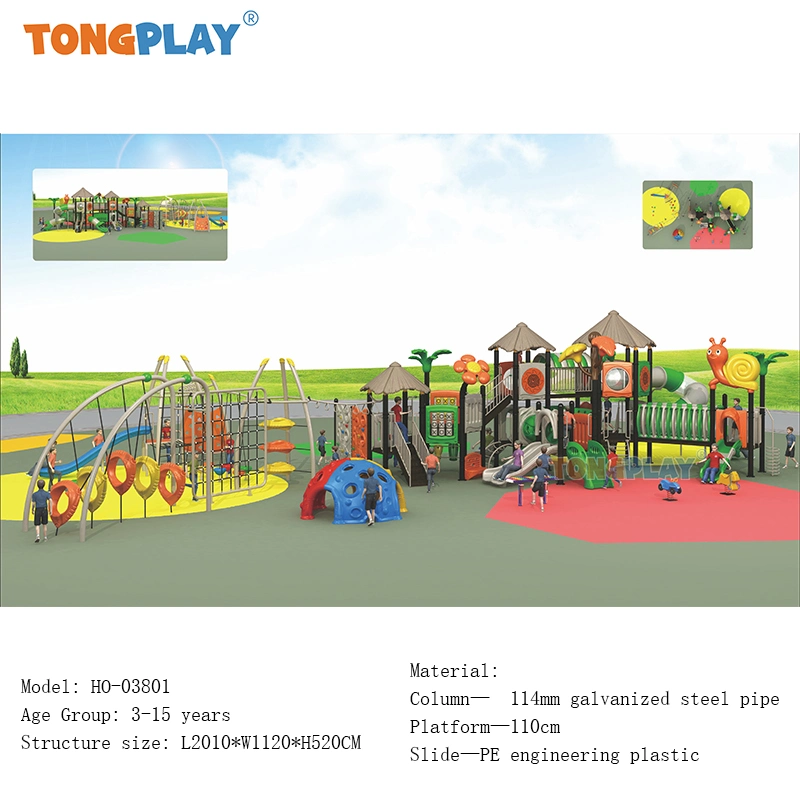 Outdoor Spielplatz Training Set Kunststoff Slide Garten Spielzeug