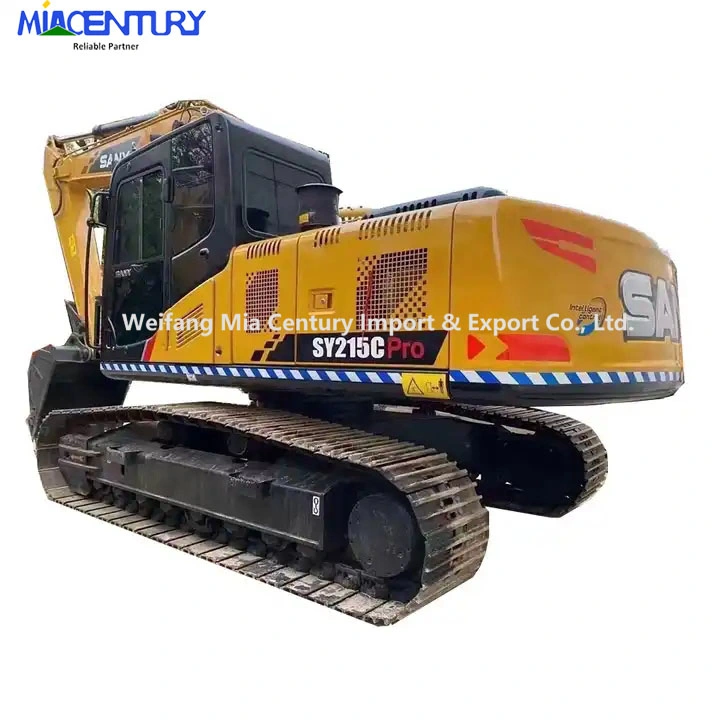 Used High Quality Chinese Excavator Sy215c Construction Machinery for Sale