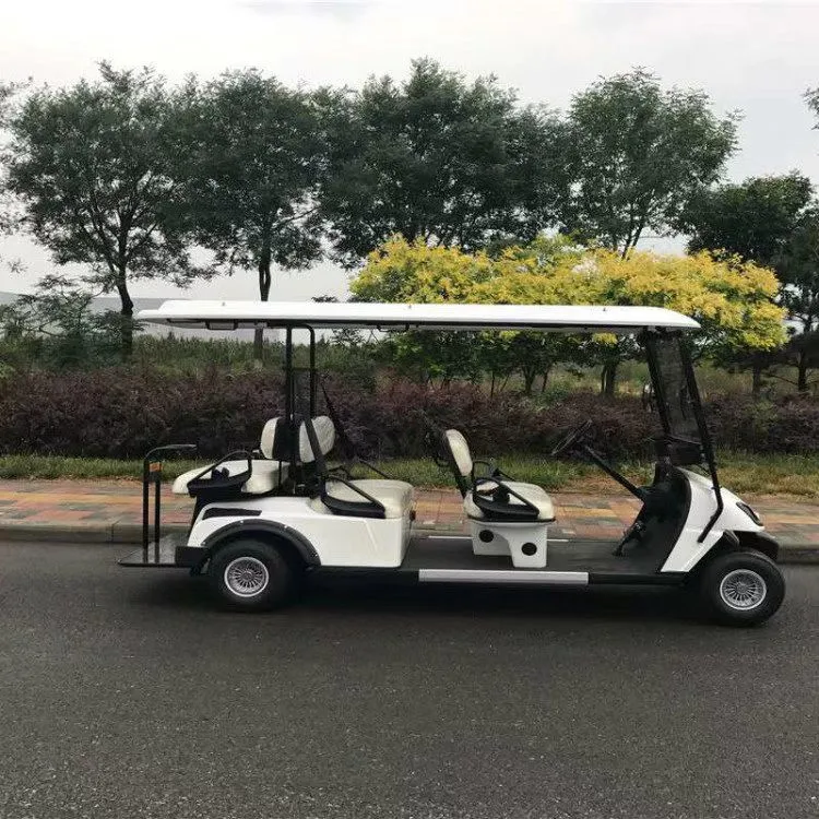 Electric Sightseeing Bus Golf Wholesale Battery Powered 2 Seater Golf Car