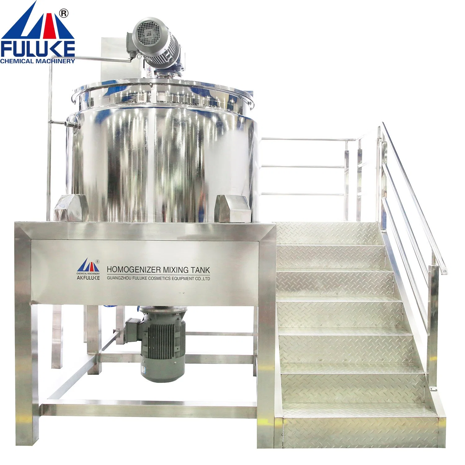 1001 2001 Industrial Small Electric Heating Jacketed Stainless Steel Mixing Tank with Agitator