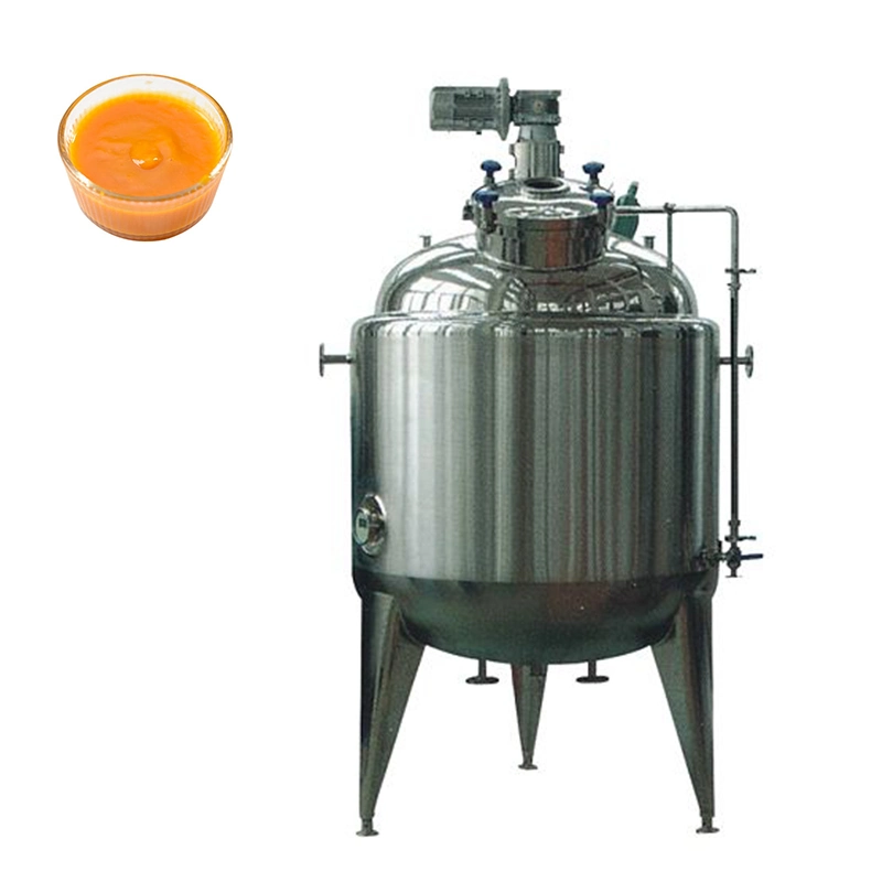 Reator de Chaleira de reacção para equipamento cosmético químico 500L