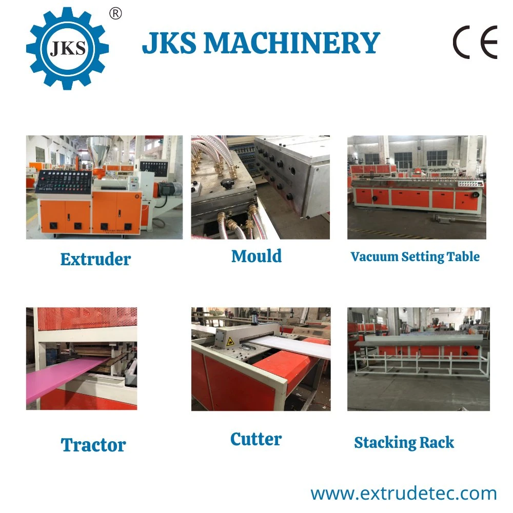 WPC PP PE PVC Wood Plastic Profile / Decking/Door Frame/ Wall Panel/Floor Fence Post Window Extruding Extruder / Extrusion Making Machine Factory Price