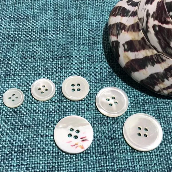 High Quality New Fashion Natural Trochus Agoya Shell Button