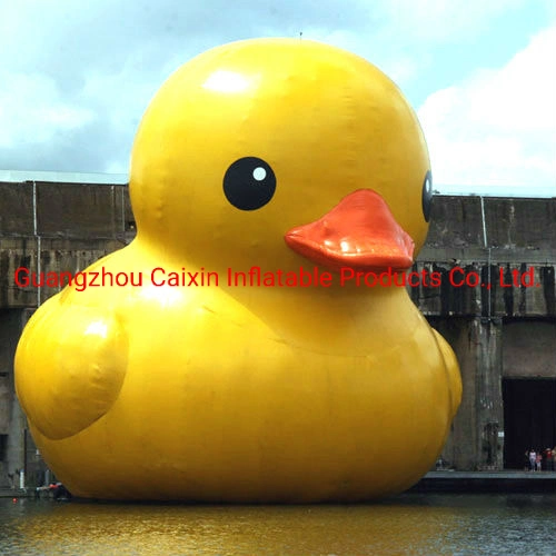 Waterproof Inflatable Yellow Duck Model Floating Yellow Duck Mascot Inflatable