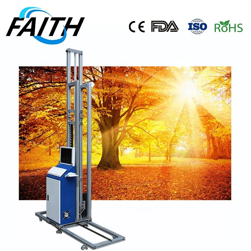 Faith Vertical Waterproof High Quality Wall Printer 3D in Inkjet Printer Decorative Wall Panel Kd260