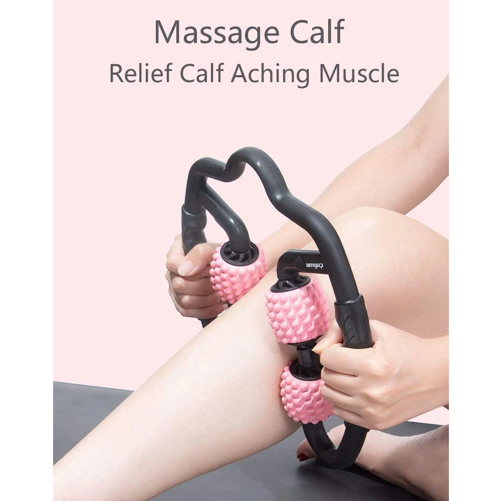Amazon Venta caliente Masajeador de rodillos de espuma 3D de eje para el golfista, codo de tenista atleta de tratamiento o alivio de dolores musculares