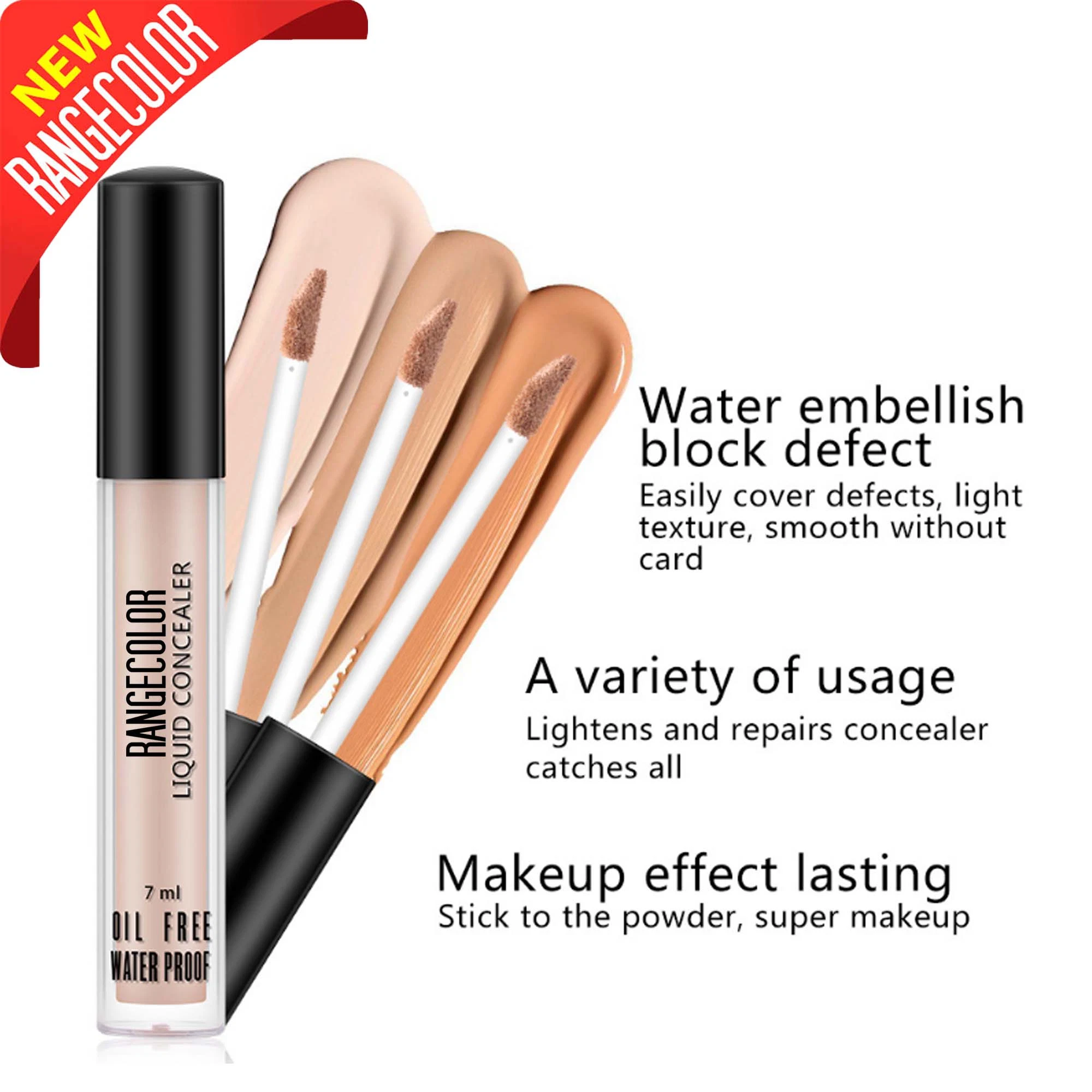 High quality/High cost performance  Full Coverage Concealer Cream with Private Label, Customers' Brand