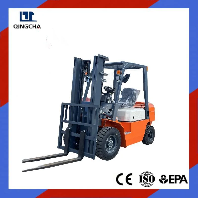 Nueva fábrica Precio 2,5/ 3/ 3,5/ 4/ 5 toneladas Diesel Rueda hidráulica LPG gasolina alcance automático / mecánico Fork Lift con CE /ISO