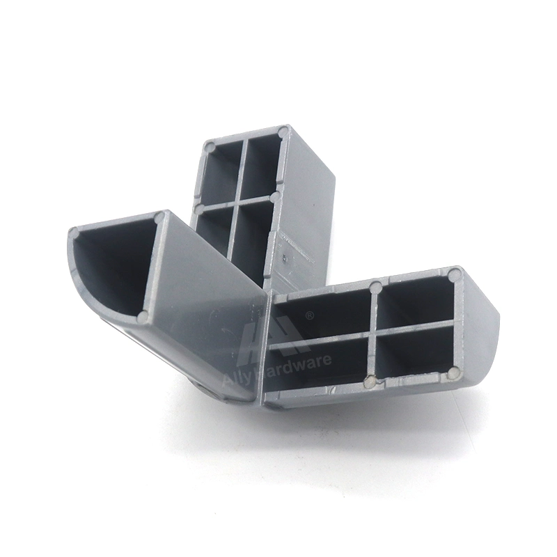 Window Profile Accessories 40*32mm Three Way Corner Joint Plastic