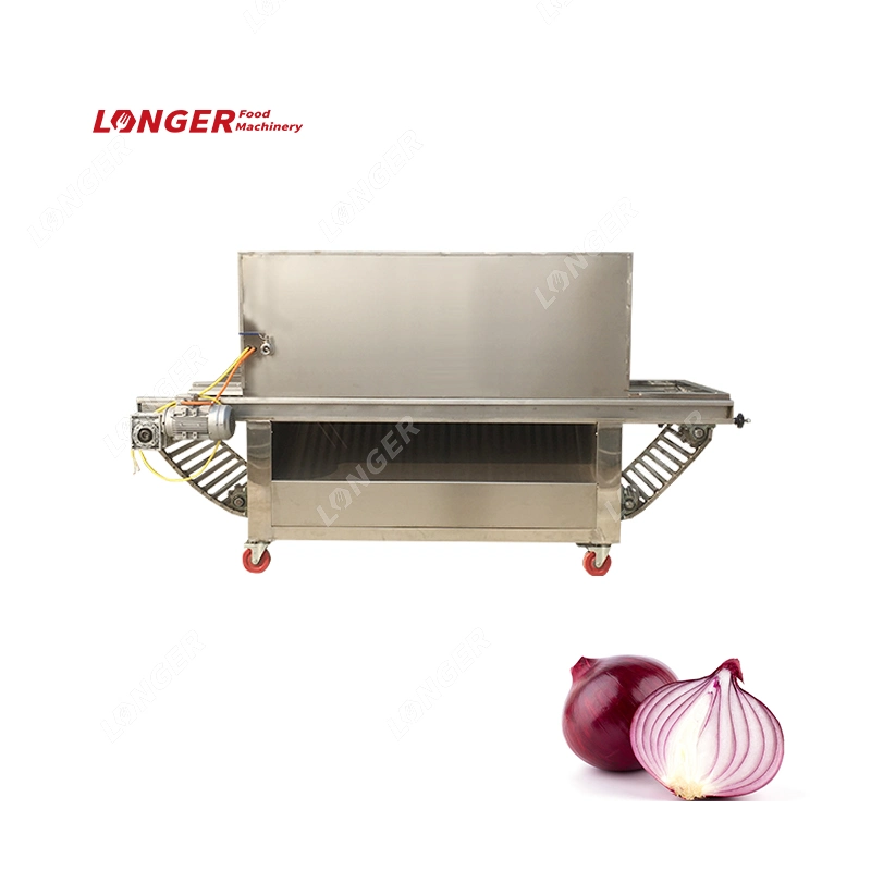 500-700kg/H Stainless Steel Full Automatic Onion Peeling Machine Skin Peeler for Sale