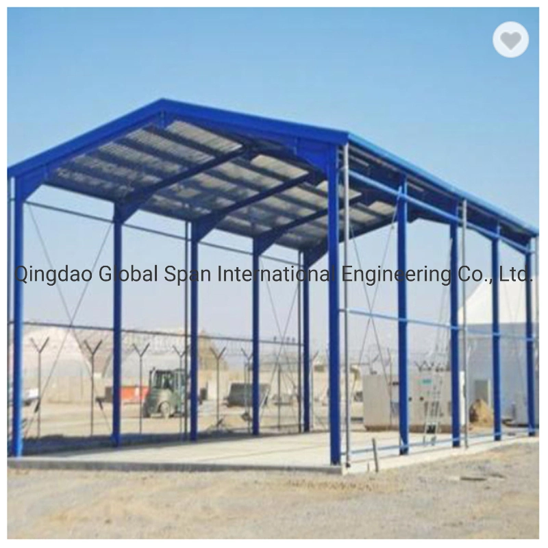 Prefab Home Construction Villa Warehouse/Workshop/Hanger/Garage/Aircraft Steel Structure Building