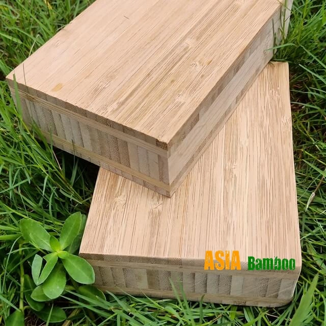 1 1/2"X4′ X8′ Láminas de bambú contrachapado de grano vertical caramelo, paneles de bambú de calidad para muebles, tableros de bambú